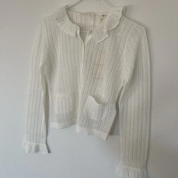 NWT Doen Odille Cardigan Salt - Picture 6 of 10